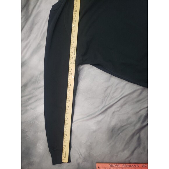 Gymshark Black Crew Neck Pullover Sweater Medium Sweatshirt - Picture 10 of 10